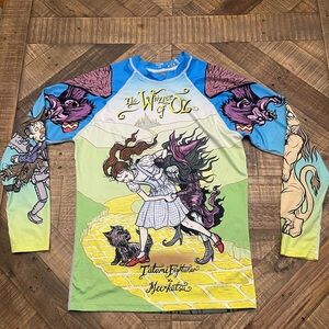 Tatami Fightwear x Meerkatsu Whizzer of Oz rash guard,